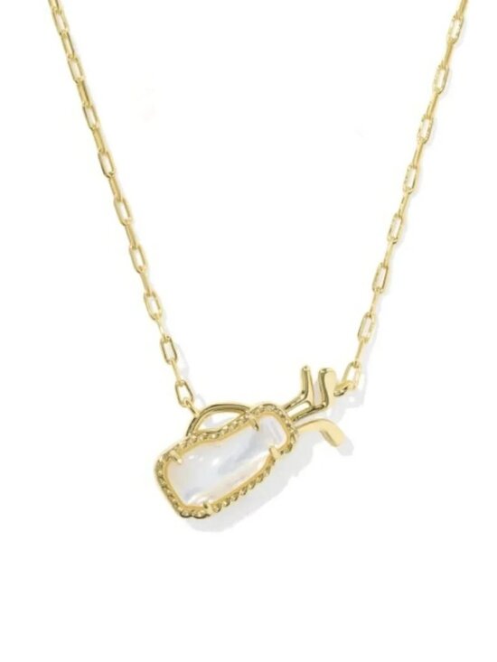 Kendra Scott Jewelry - Kendra Scott Golf Gold Short Pendant Necklace
